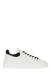 Sneakers H-Stripes in nappa bianca -  | Wise