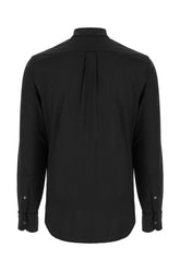 Black silk blend shirt -  | Wise