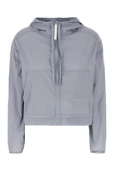 Grey polyester windbreaker -  | Wise