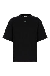 T-shirt oversize in cotone nero -  | Wise