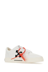 Sneakers New Low Vulcanized in tela bianca -  | Wise