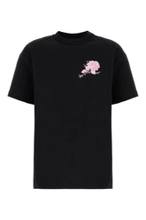 Black cotton t-shirt -  | Wise