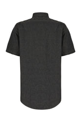 Dark grey cotton shirt -  | Wise