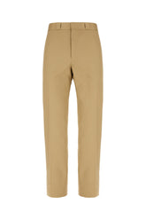 Beige polyester blend pants -  | Wise