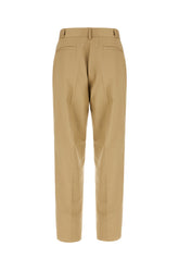 Beige polyester blend pants -  | Wise