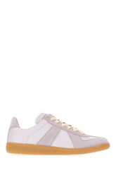 Lillac leather and suede Replica sneakers -  | Wise