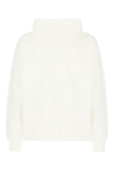 White cotton sweatshirt -  | Wise