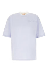 Two-tone cotton oversize t-shirt -  | Wise