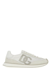 Two-tone suede and mesh DG Aria sneakers -  | Wise