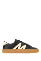 Black leather Monaco2 sneakers -  | Wise