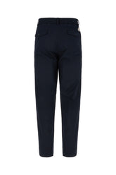 Pantalone in cotone blu navy -  | Wise