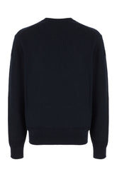 Navy blue cotton sweater -  | Wise