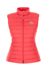 Fluo fuchsia nylon Igens sleeveless down jacket -  | Wise