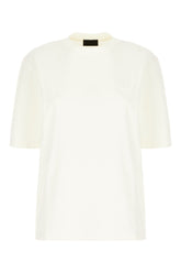 T-shirt in cotone avorio -  | Wise