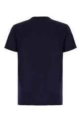 T-shirt in cotone blu navy -  | Wise