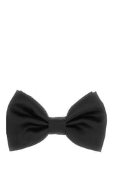 Black polyester bow tie -  | Wise