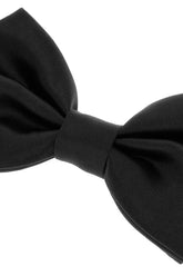 Black polyester bow tie -  | Wise