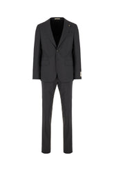 Slate stretch wool suit -  | Wise