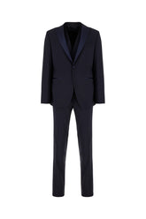 Navy blue wool suit -  | Wise