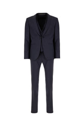 Navy blue wool suit -  | Wise