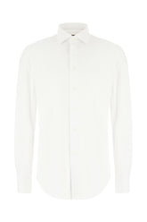 Camicia in nylon stretch bianco -  | Wise