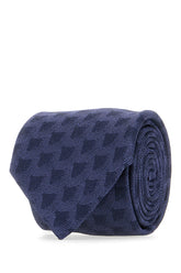 Embroidered silk tie -  | Wise