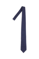 Embroidered silk tie -  | Wise