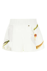 Printed cotton shorts -  | Wise