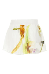 Printed cotton shorts -  | Wise