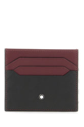 Two-tone leather card holder -  | Wise