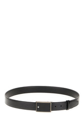 Black leather belt -  | Wise