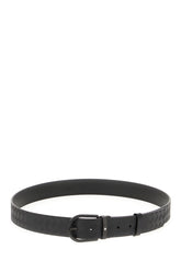 Black leather belt -  | Wise