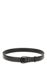 Black leather belt -  | Wise