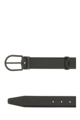 Black leather belt -  | Wise